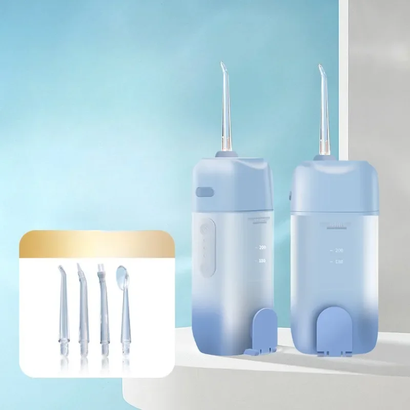 Portable Electric Dental Irrigator Stone Removal Oral Cleaning Water Dental Floss Care Household Large Tank Long Battery Life