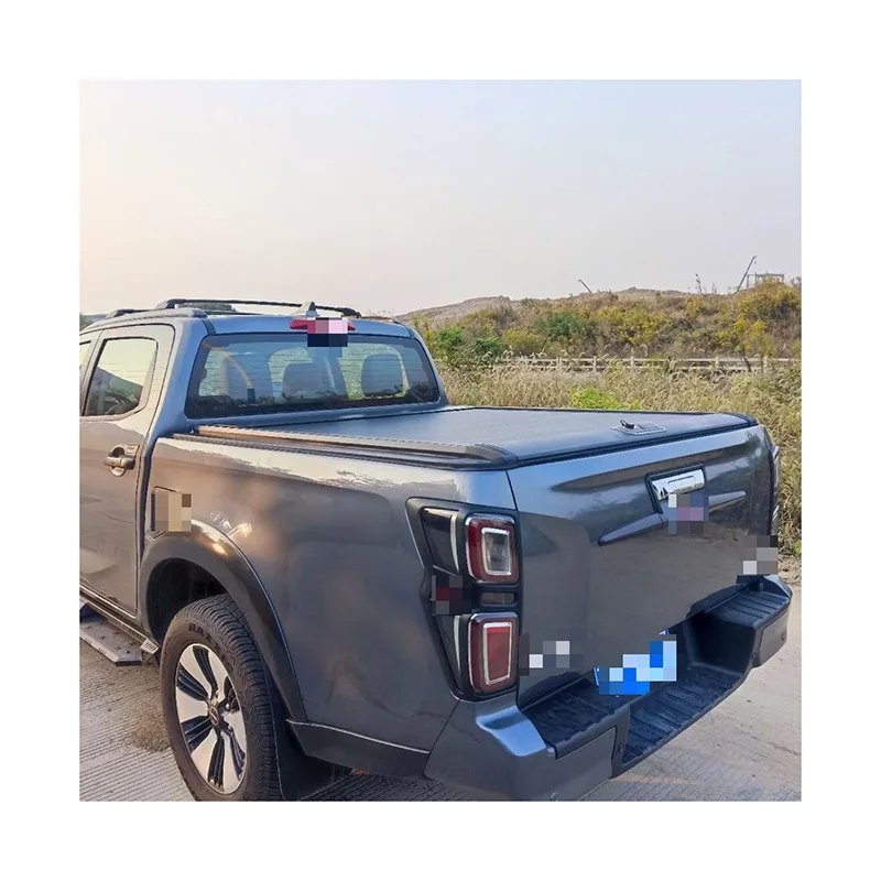 High Quality Hard Tri Fold Tonneau Cover Pickup Retractable Trifold Tonneau Cover For Isuzu DMAX