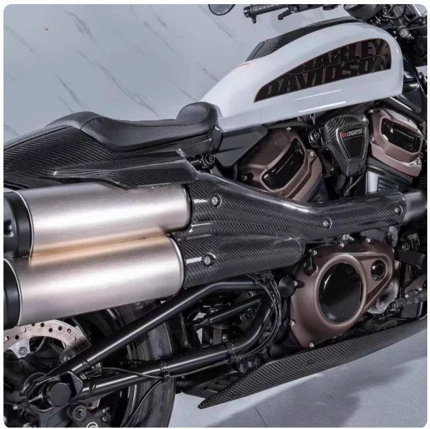 For Harley Sportster S 1250 RH 1250S 2021-2024 Carbon Fiber Fender Protector Guard Cowling Motorcycle Accessories Fairing Kits