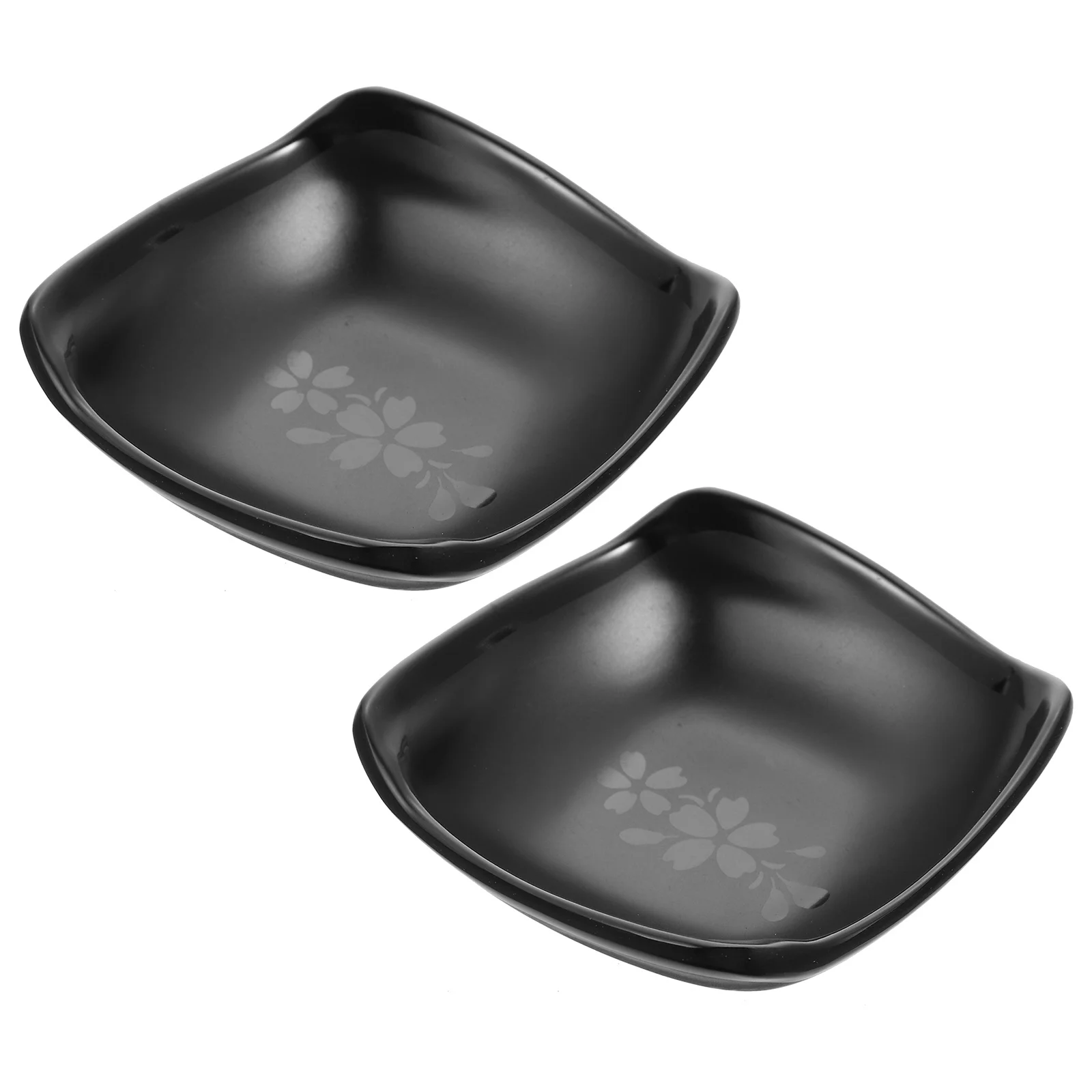 

2Pcs Seasoning Bowls Canteen Sauce Dish for Restaurant Household Dipping Supplies Dipping Bowls