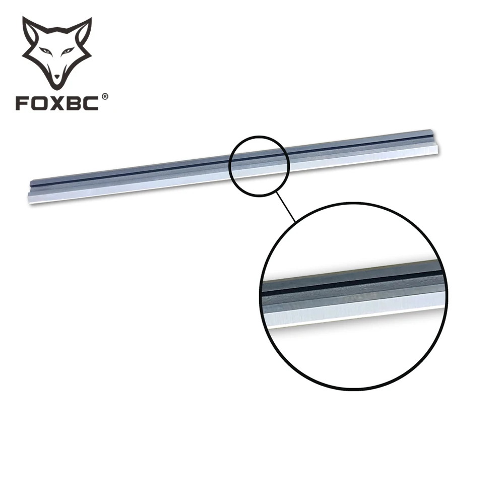 FOXBC 3-1/4 "HSS شفرات المسحاج 82 مللي متر × 5.5 مللي متر × 1.2 مللي متر سكاكين المسوي لـ Metabo Dewalt Makita BOSCH أدوات النجارة الكهربائية 2 قطعة