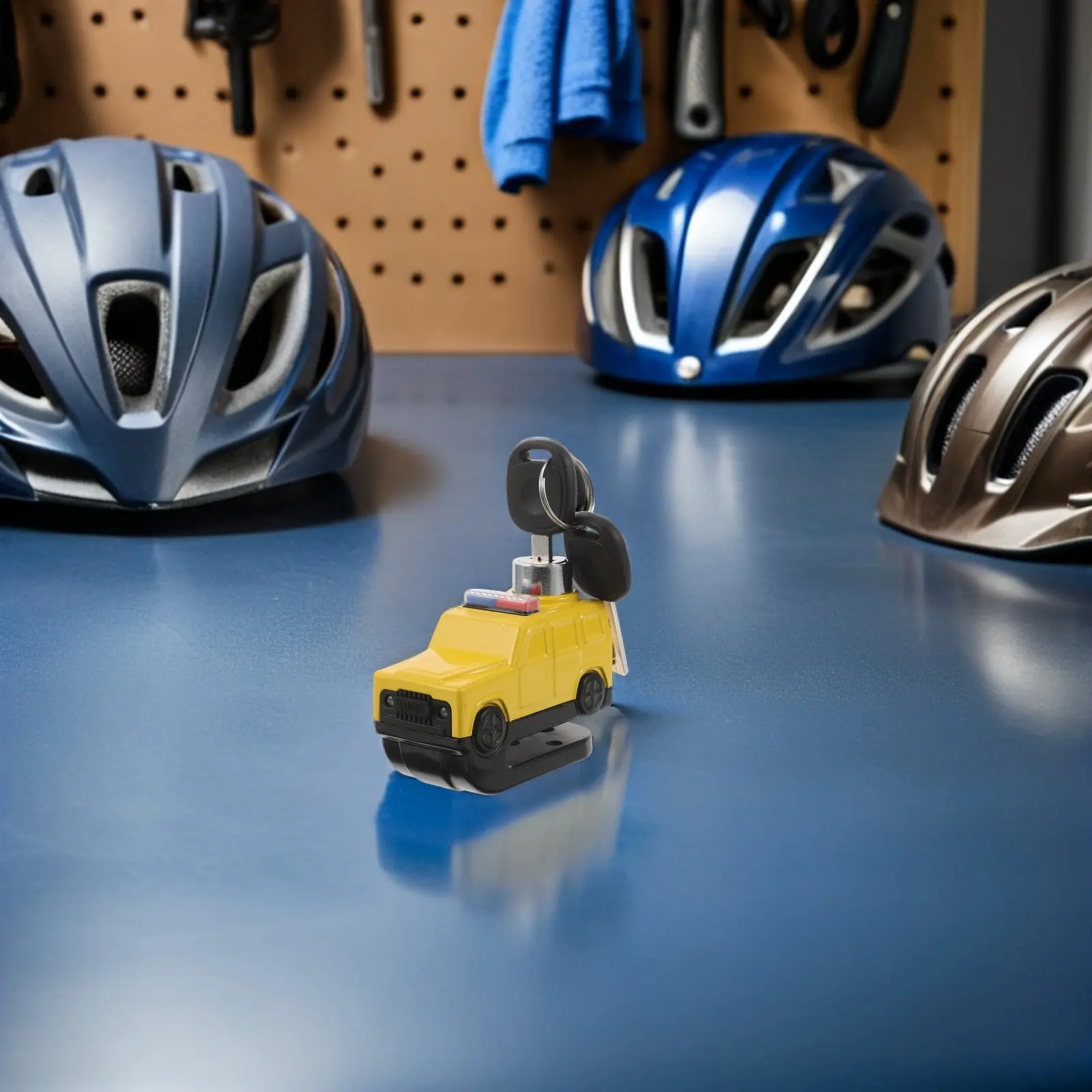 

Bike Disc Brake Lock Car Shape Yellow Anti-Theft USB Rechargeable Alarm 110Db Loud Security Alarm for Bicycle Motorcycle Outdoor