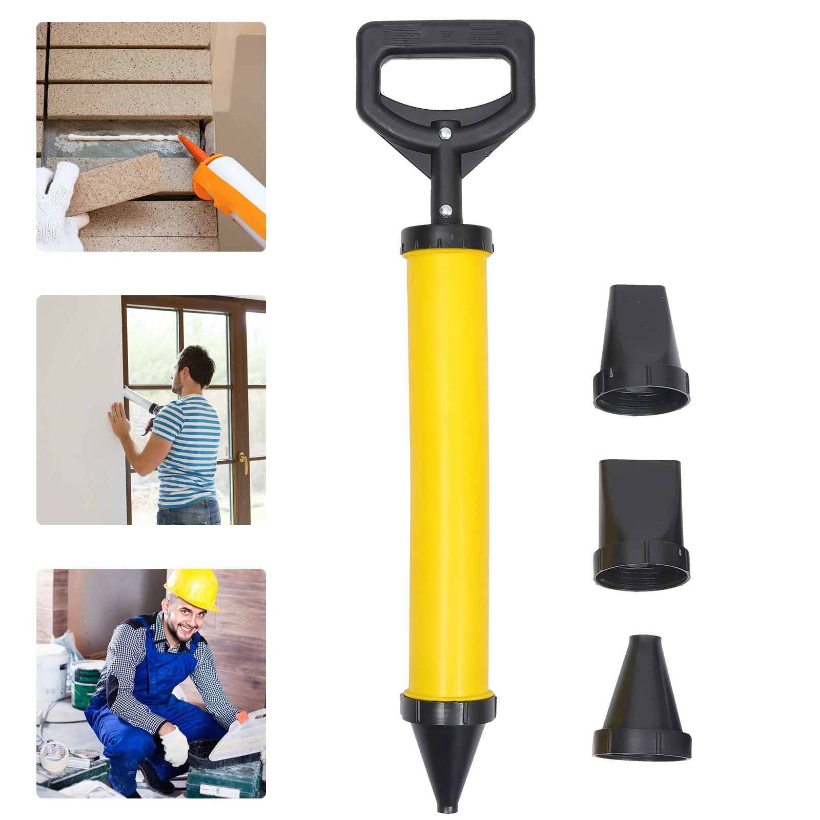 

1 Set Wall Seam Grouting Tool Lightweight Abs Cement Filler For Home Decoration Construction Brick Joint Sealing Applicator