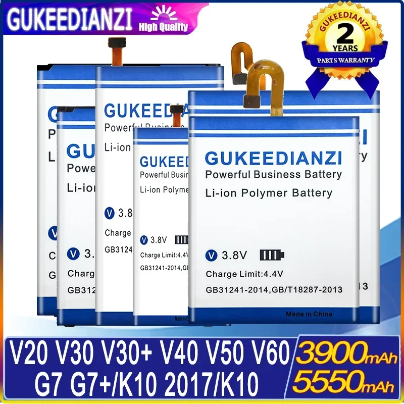 

Аккумулятор для LG V20 H990/V30 V30+ V30A/V40 V50 V60 ThinQ 5G LM-V500 LMV600VM/ Q8 2018/G6 G600/G7 ThinQ G7+ G710/K10 2017 F670L