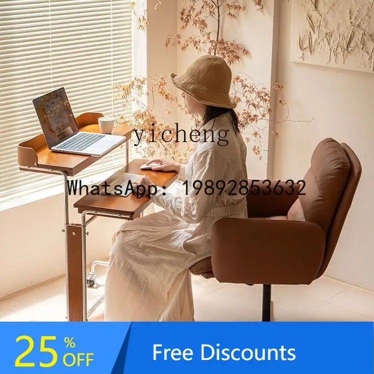 AA  liftable with mobile medieval solid wood small table desk Children's lifting study desk