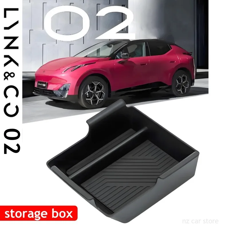 

Armrest Storage Box For LINK&CO Link Co 02 2025 Organizer Interior Accessories