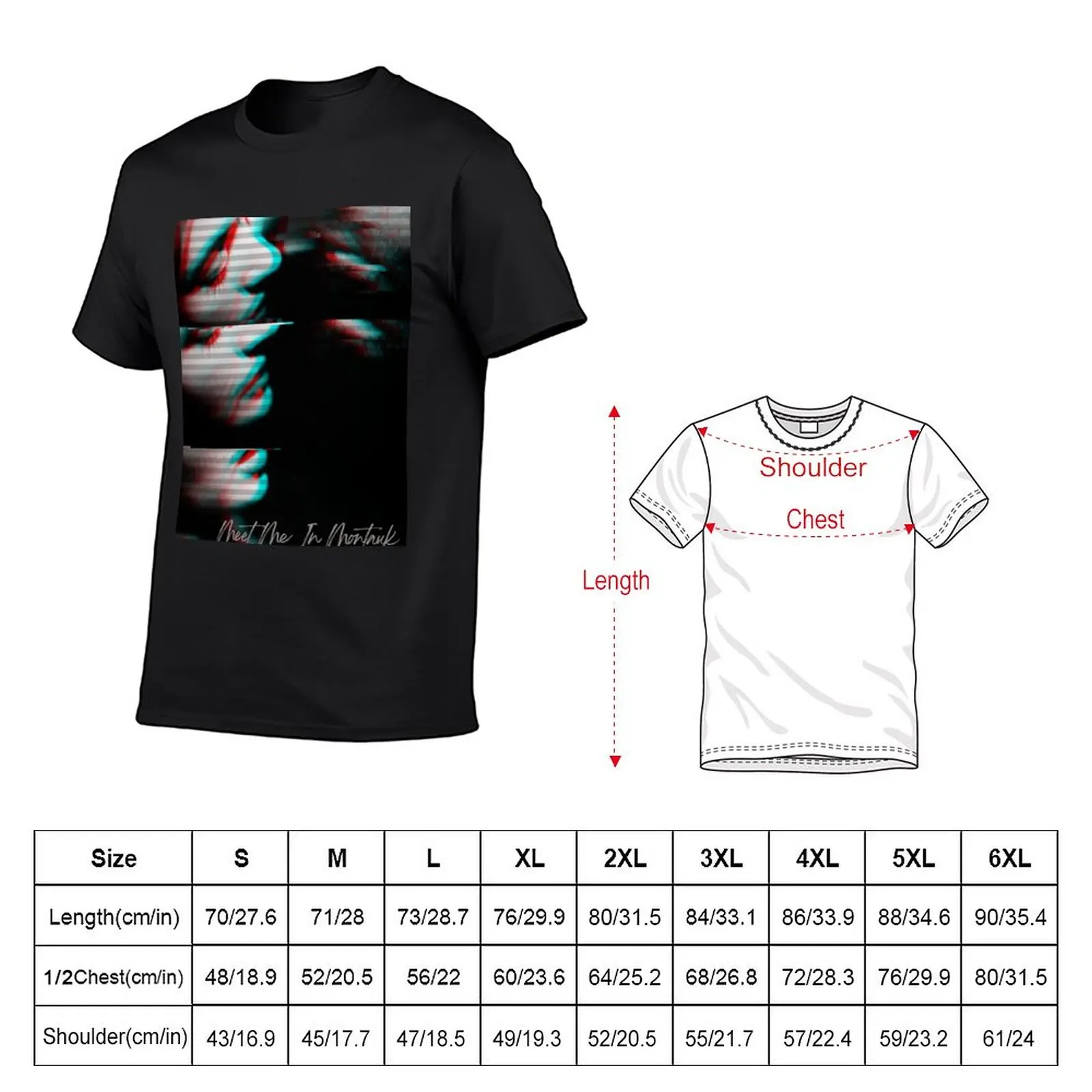 New Poster of the movie Eternal Sunshine of the Spotless Mind with glitch effect. T-Shirt black t shirt men t shirt