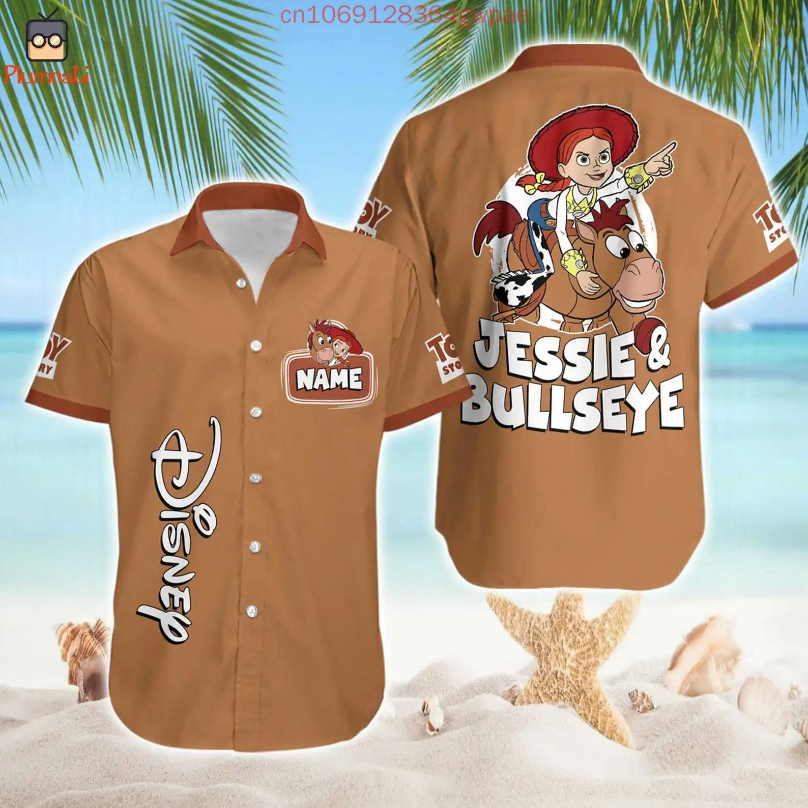 ديزني توي ستوري الطنانة الخفيفة وودي قمصان هاواي الرجال النساء الاطفال بلايز الصيف عادية كم قصير زر حتى قمصان الشاطئ