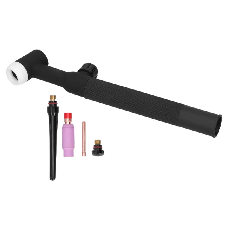 

TIG Torch Welding Head GTAW Argon Arc Welder Body Air Cooled Set Kit For WP-17 SeriesWP-17FV
