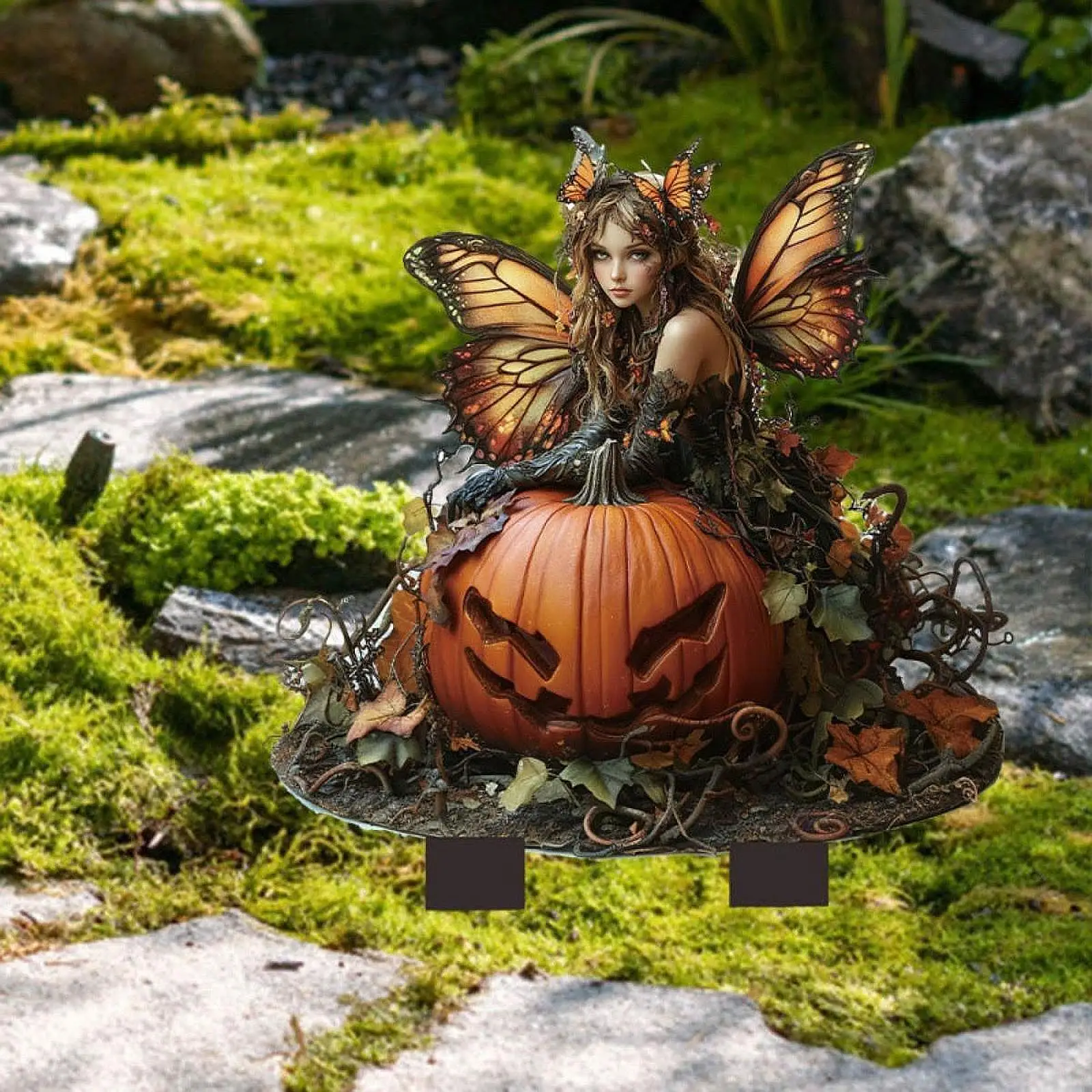 

2D Garden Stake Ideal Gifts Sturdy Easy to Use Decorative Unique Yard Stake