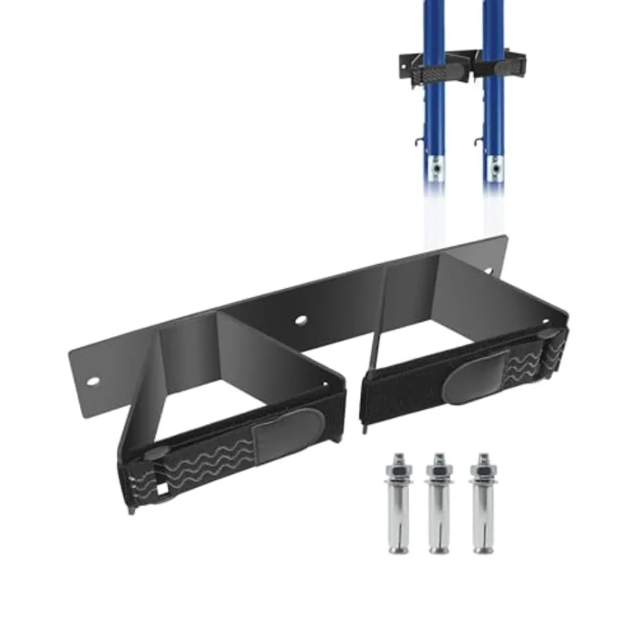

Indoor Volleyball Poles Wall Rack Volleyball Upright Pole Storage Efficient Club Storage Fit for Volleyball Badminton and Tenni