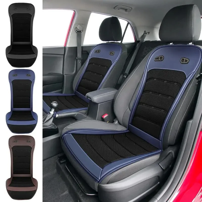 Car Vventilated Seat Cooling Pad 12/24V Summer Cool Breeze Cooling Vventilation Sheet For Car SUV Truck Universal Accessories