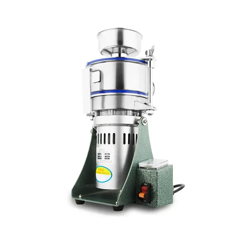 HBM-108 Air Flow Ultrafine Pulverizer 1800W Chinese Herbal Medicine Grinding Machine Electric Grinder Broken Wall Pulverizer