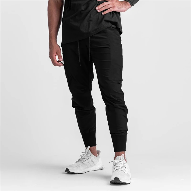 New Brand Summer Mens Gym Joggers Pants Streetwear Sweatpant Sporting Trousers Fitness Bodybuilding Sweat Pants