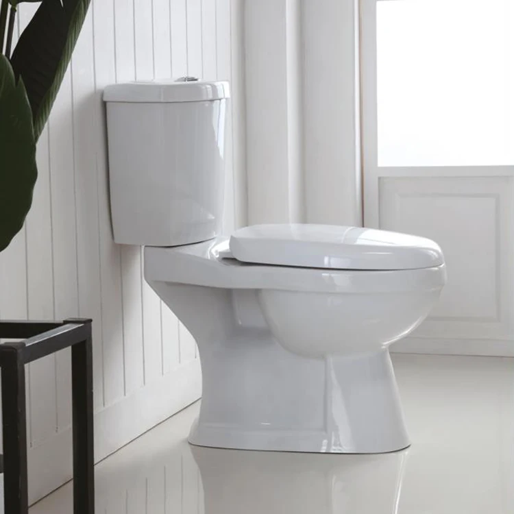 

Africa American Wholesale Cheap Hotel Gravity P Trap Sanitary Ware Toilette Ceramic Bathroom Toilet Bowl Two Piece Wc Toilet