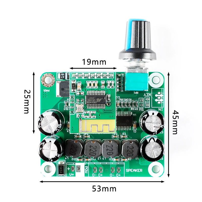 Bluetooth 4.2 TPA3110 30w+30W Digital Stereo Audio Power Amplifier Board Module 12V-24V car for USB Speaker,Portable Speaker