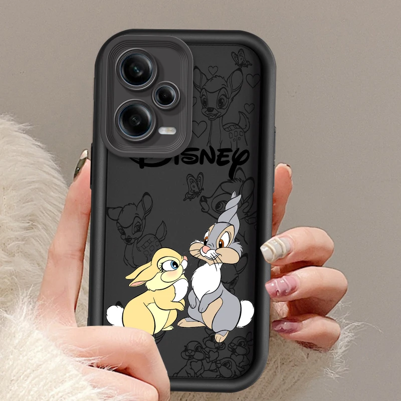 Disney Art Bambi Luxury Cool Eye Ladder For Xiaomi Redmi Note 13 12 12C 11 11S 10 10C 10A 9C 9A Pro 5G TPU Phone Case