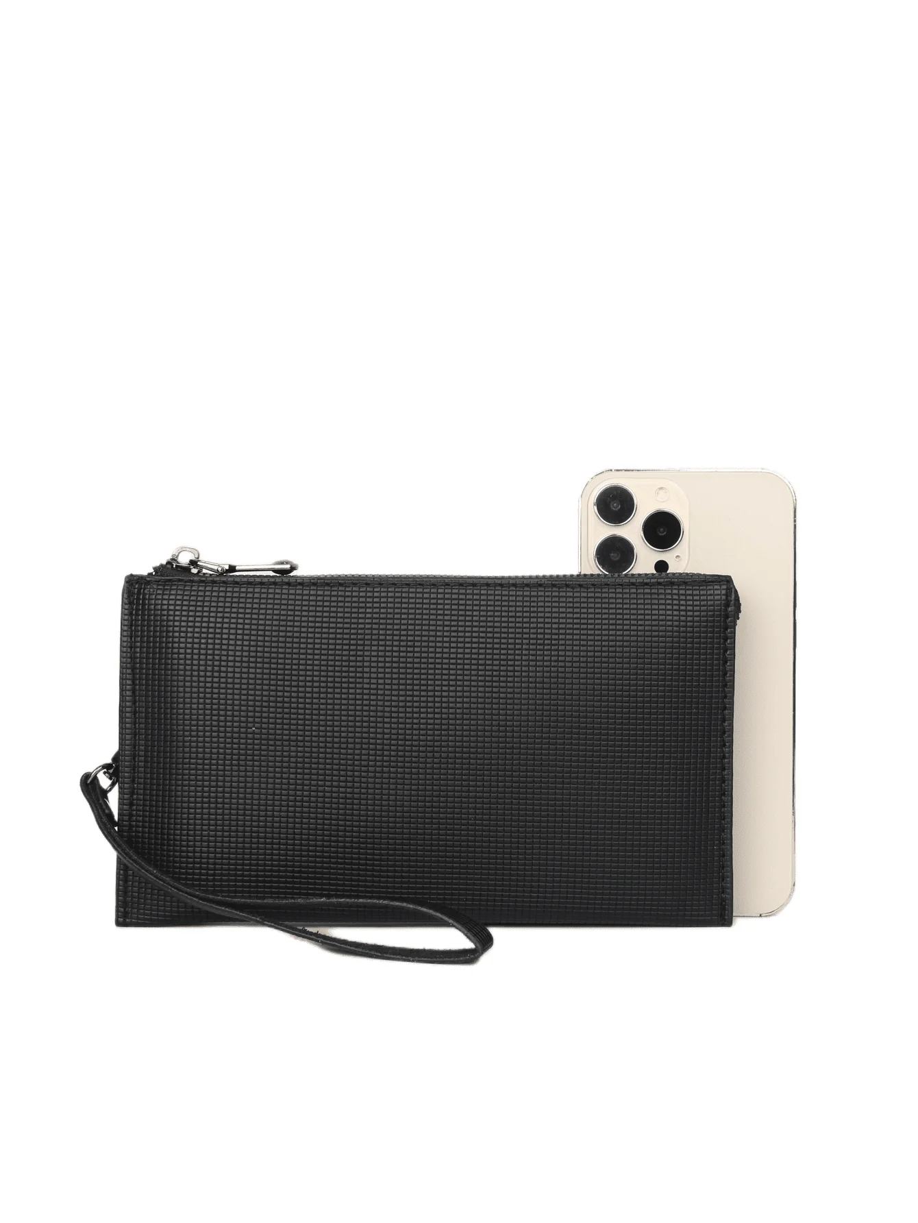 Simple Basic Large Capacity Clutch Bag Business Casual Outdoor Portable Dual Compartment Phone bag Wristlet Bags Handbags Clutch