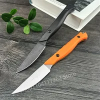 15700 Flyway Fixed Blade Hunting Knife Stonewashed Straight Knife G10 Handle EDC Outdoor Hiking Camping Fishing Survival Tools