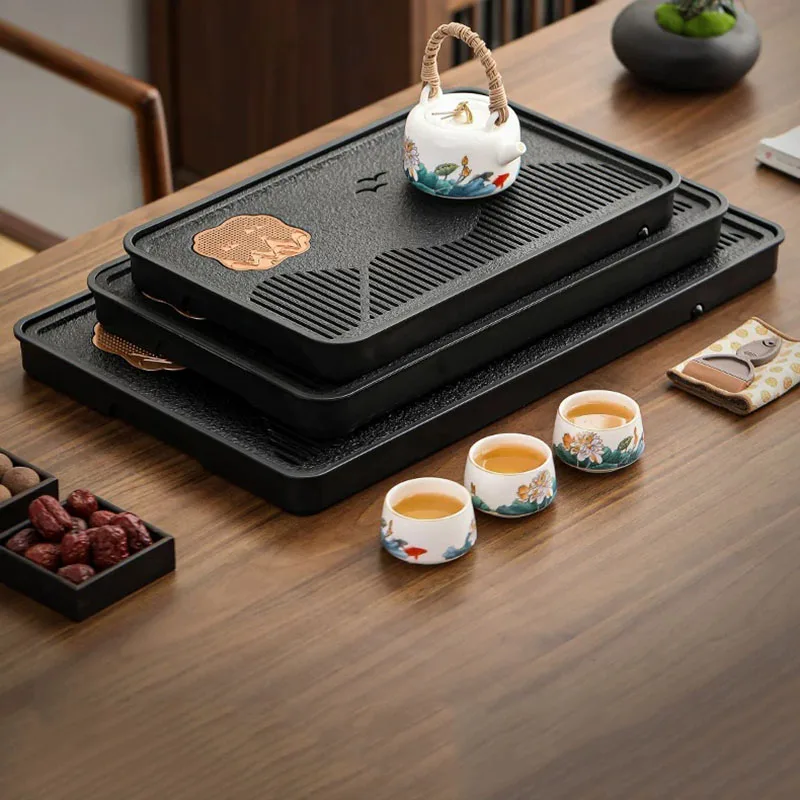 Serving Decorative Tea Tray Office Marble Accessories Tableware Japanese Tea Tray Rectangle Ceremony Bandejas Home Decorationgs 4