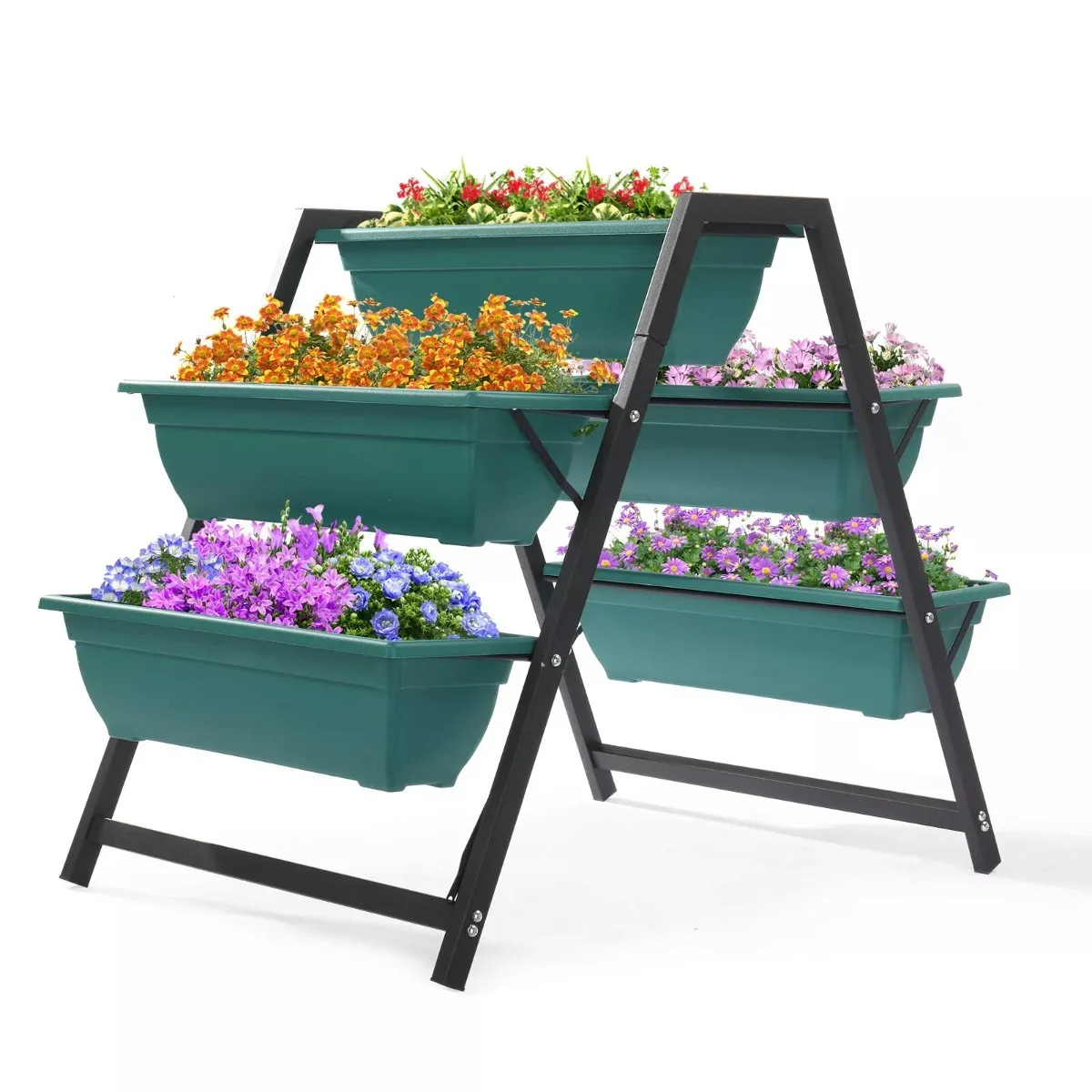 Garden planter Vertical Garden bed 5 levels vertical elevated garden basin