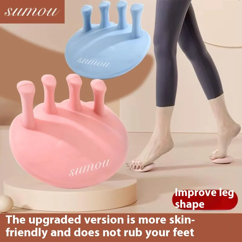 (.) 2Pcs Arch Foot Trainer Fitness Leg Toes Plantar Function Exerciser Thumb Valgus Corrector Toe Splints Buttocks Arch Trainer