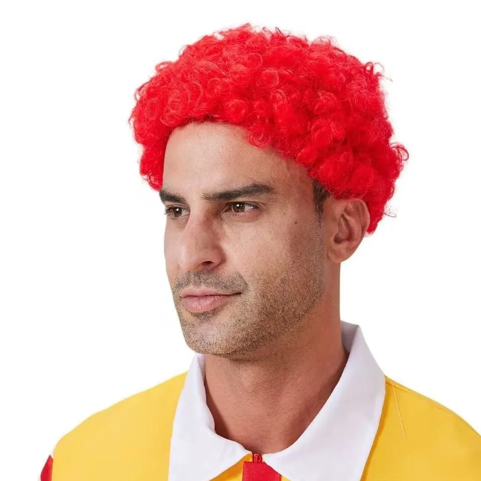 Peruka na głowę Śmieszny klaun Kaptur Zabawne rekwizyty Występ w przedszkolu