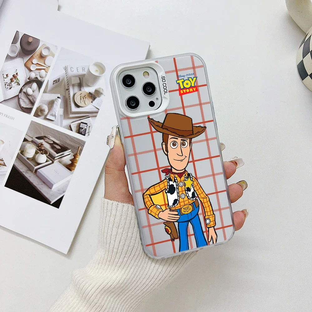 Cartoon Cute Toys Storys Phone Case for Samsung Galaxy S24 S23 S22 S21 S20 Note20 Ultra Plus FE J7 Prime M31 5G Hard PC Cover