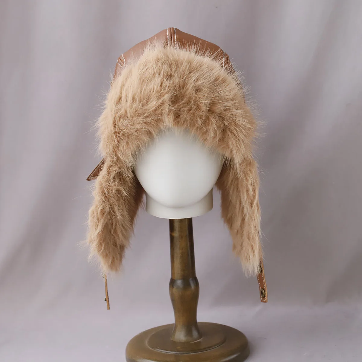 2025 New Unisex Y2K Warm Winter Hats fashion Stylish Plush Fur Lined Beanie Hat Thick Knitted Hats For Women Casual Caps