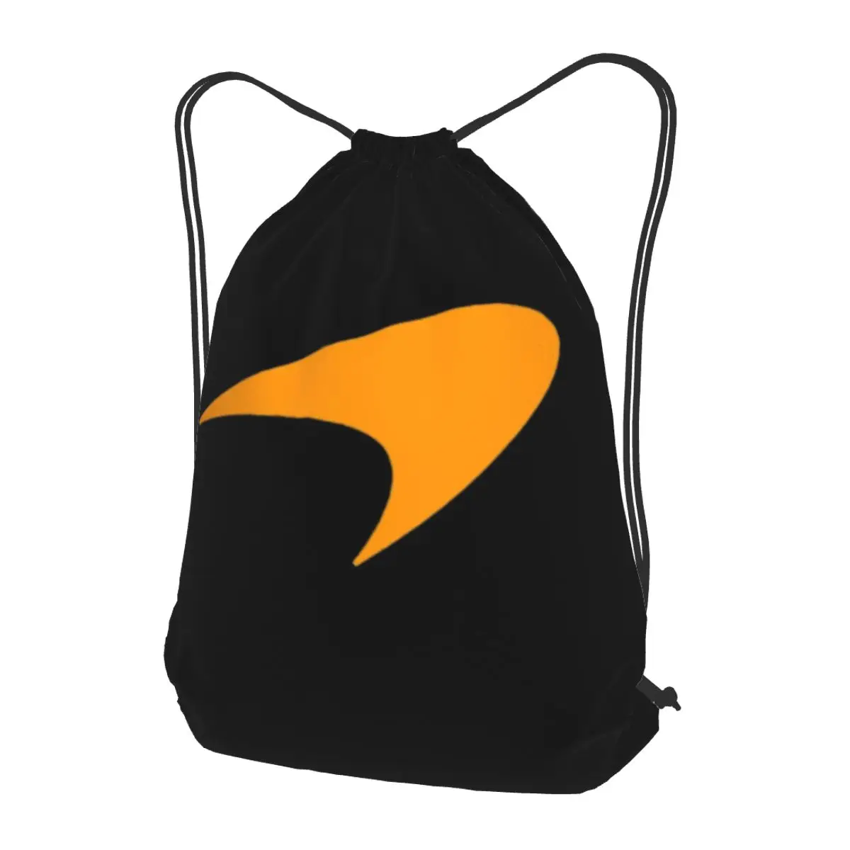 

M-McLarens Papaya Logo Backpacks Multi-function Drawstring Bags Sundries Bag Book Bags for Man Woman School