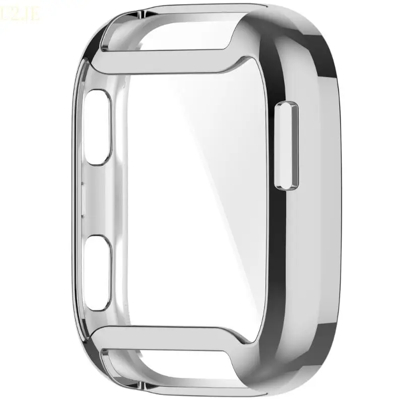 U2JE تأثير مقاومة حارس الإسكان ناعم مرنة TPU الحماية غطاء وصول كامل إلى زر BIP6 A2435 امتصاص الصدمة