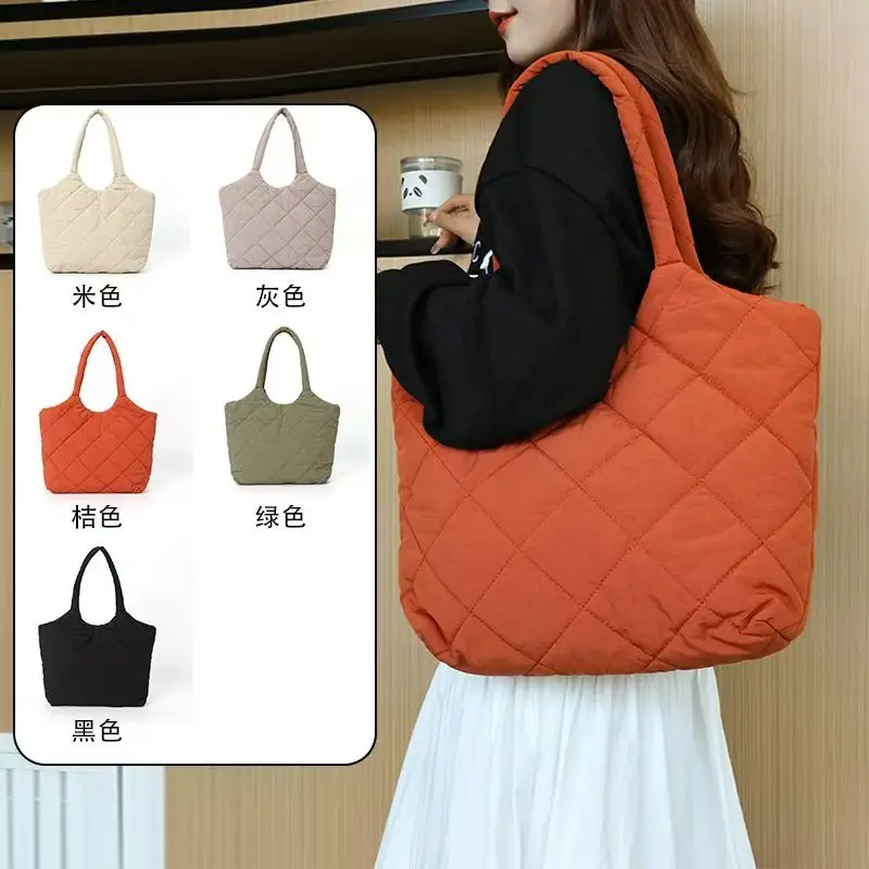 

Commuter Backpack Autumn Winter New 2025 Large Capacity Casual Fashion Underarm Bag Tote Bag Shoulder Bag