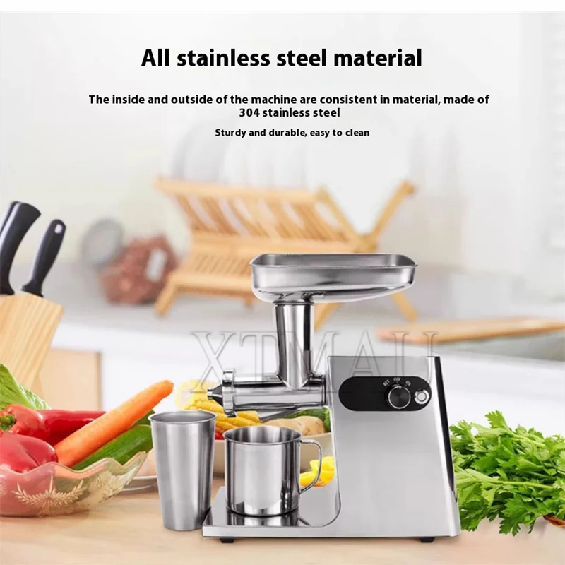 Automatic Fruit and Vegetable Juicer Machine Household 220V Vegetable Juicing Machine Food Fiber Juicer Machine
