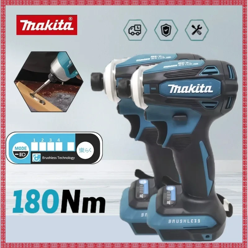

Makita 18V DTD173 high power brushless impact screwdriver driver Rechargeable high torque Cordless electric driver Tool