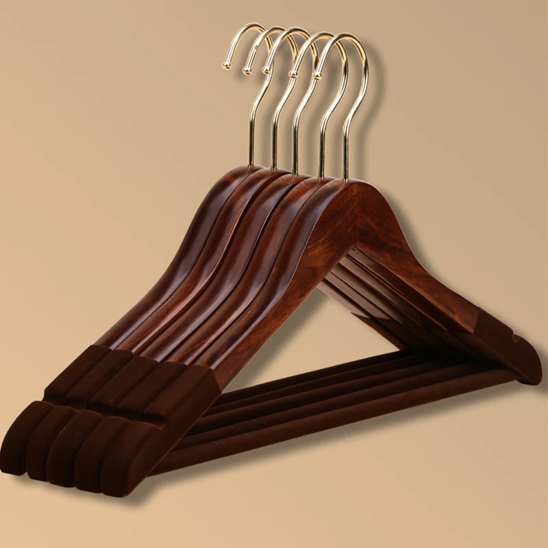 Velvet Hangers for Closet Clothes Organizer Non Slip Flocking Shoulder Coat Garment Display Hanger