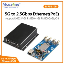 (model:MR5210P)5G to 2.5Gbps Ethernet(PoE) board,M.2-B key to usb3.0,PCIE for RTL8125, support RM520N,RM521F,RM500Q, PoE power