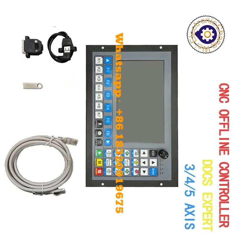

Replace Ddcsv3.1 Mach3 Support automatic tool change Atc closed loop stepper servo CNC controller 3/4/5 axis DDCS EXPERT V2
