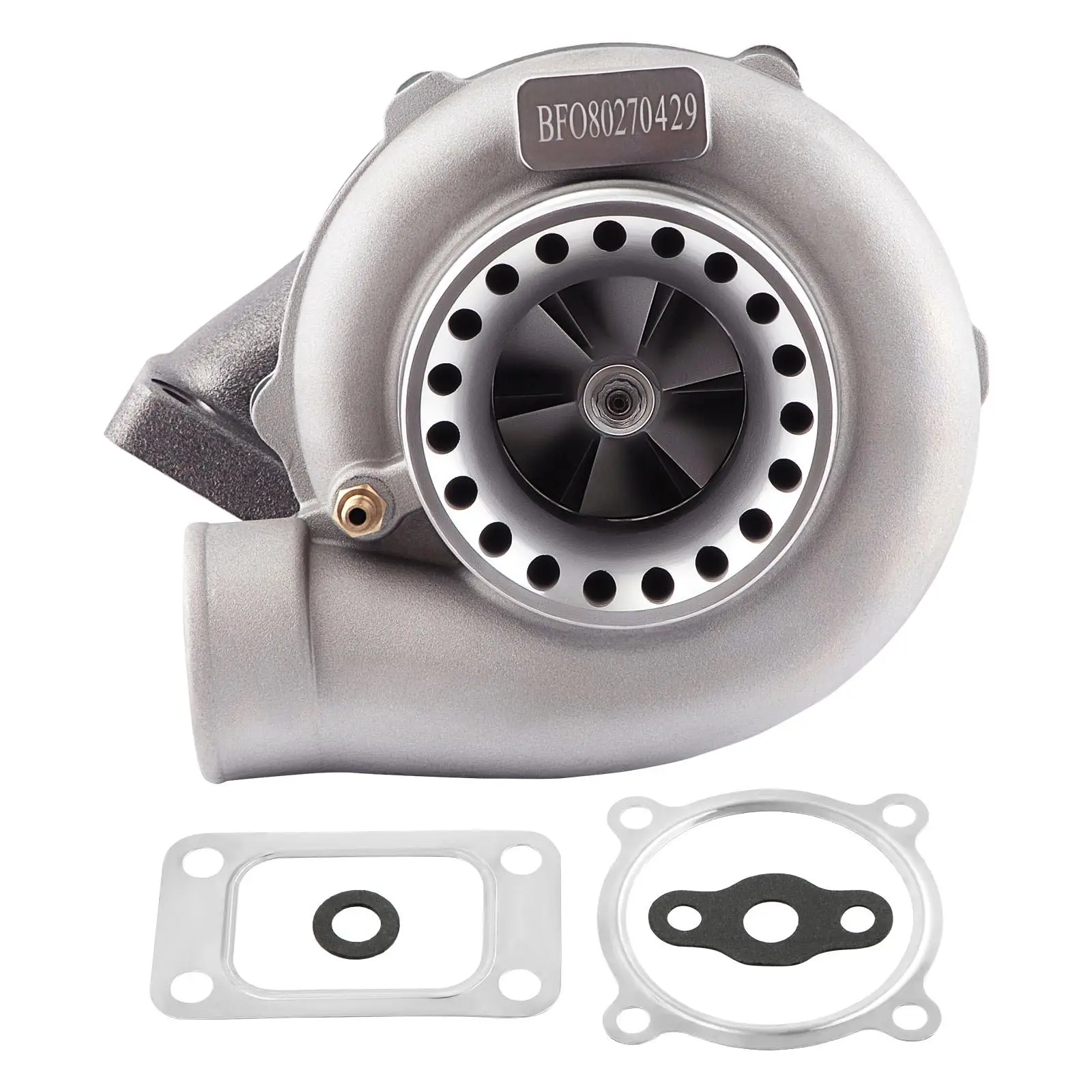 Upgraded5582540 T3 Turbocharger AR.70 AR.63 Float Bearing 60 Compressor Performance Kit