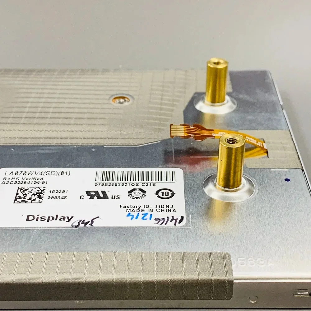 

7.0inch LA070WV4-(SD)(01) LA070WV4-SD01 Display screen monitor for Mercedes W204 W221 Comand NTG4 NTG4.5 NTG5 2013 2014 E-Class