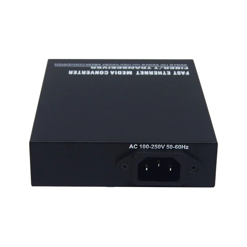Gigabit RJ45 to SC Single Mode Single Fiber Media Converter 3/20KM Fiber Optic Media Converter with Build-in Power Supply