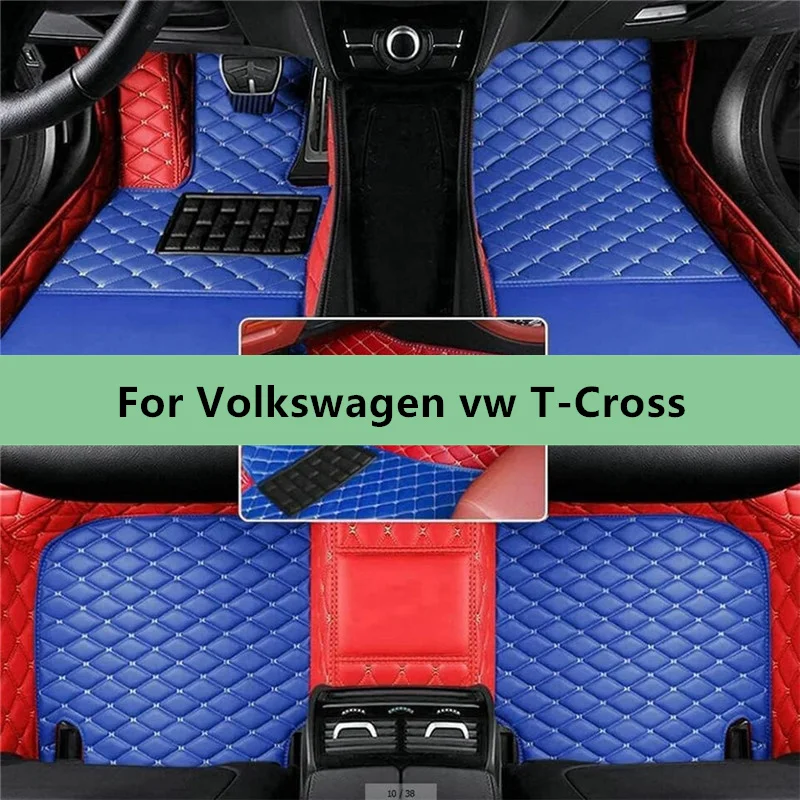 

Car Floor Mats For Volkswagen vw T-Cross Tcross 2022 2021 2020 2019 Floor Mats for Men Women Car Interior Accessories