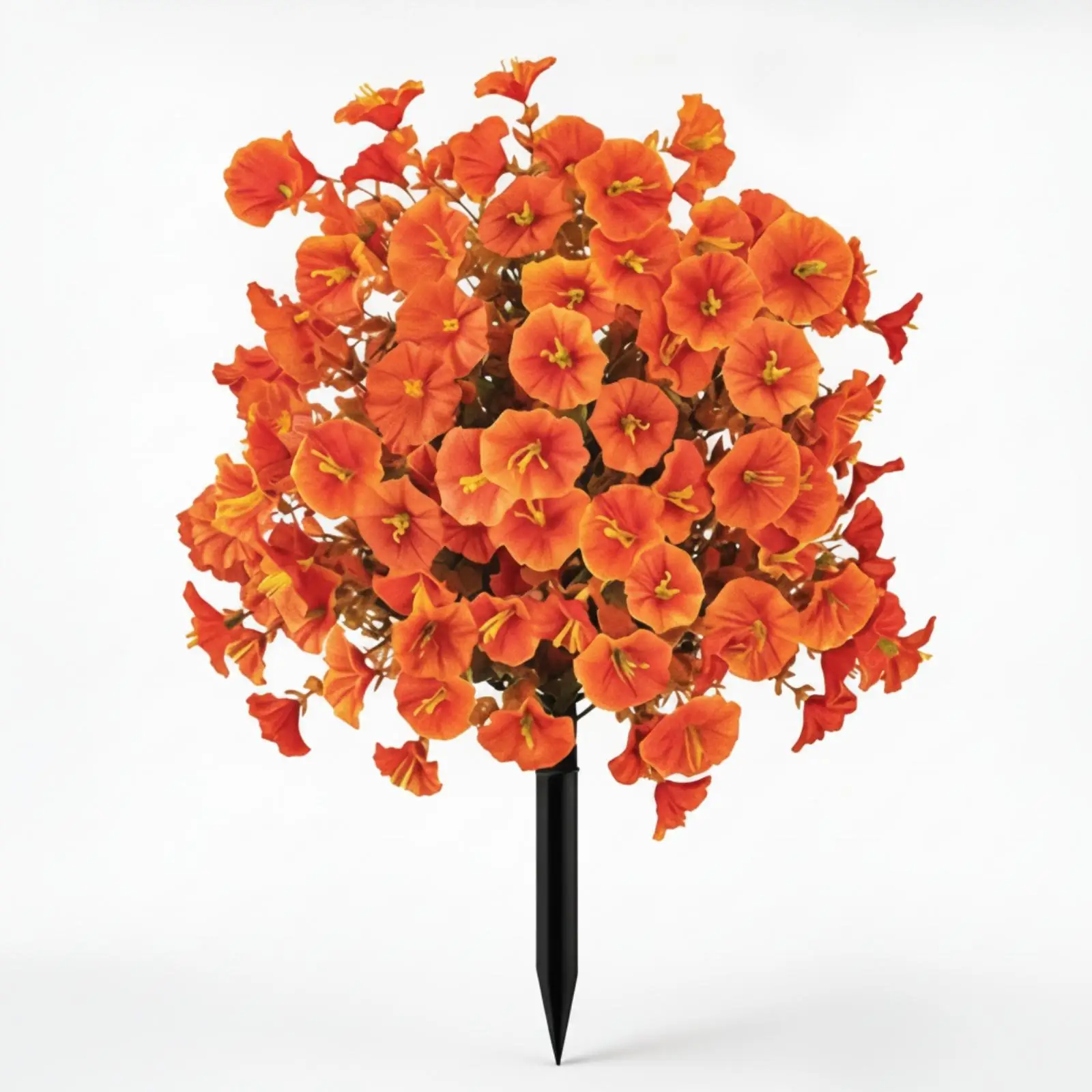 Eucalyptus Flower Garland Silk Wreath Outdoor Greenery Garden Stake Artificial Bloom Decor for Outside Planters and Landscaping