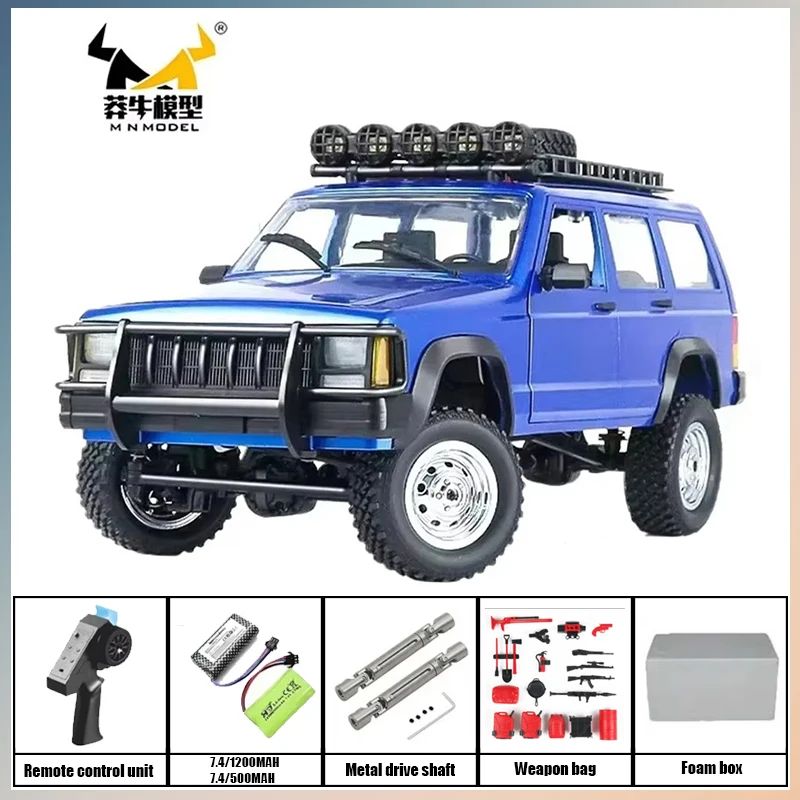 MN78 1:12 Full Scale MN Model RTR Version RC Car 2.4G 4WD 280 Motor Proportional Off-Road RC Remote Control Car for Boys Gifts