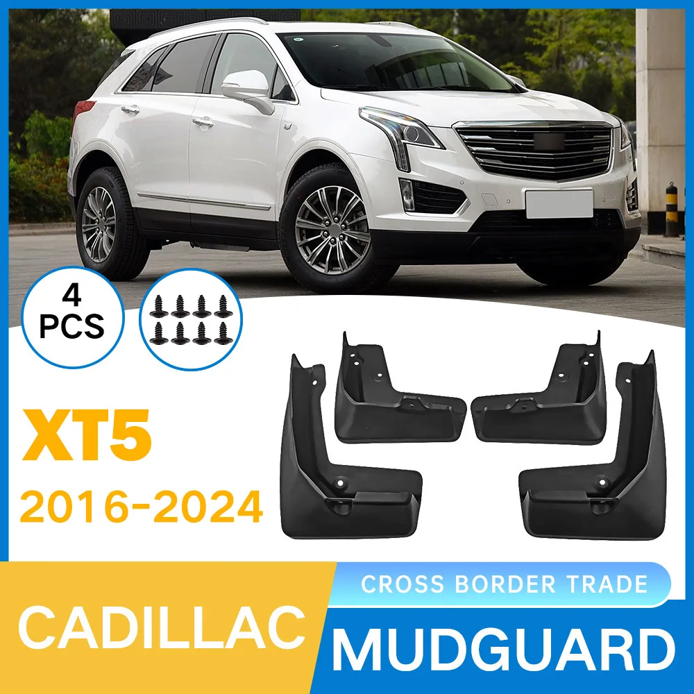 

Mudguard For Cadillac XT5 2016-2024 car mudguard modification,Mudflaps Front Rear Flares Splash Guards Cover Car Accessorie
