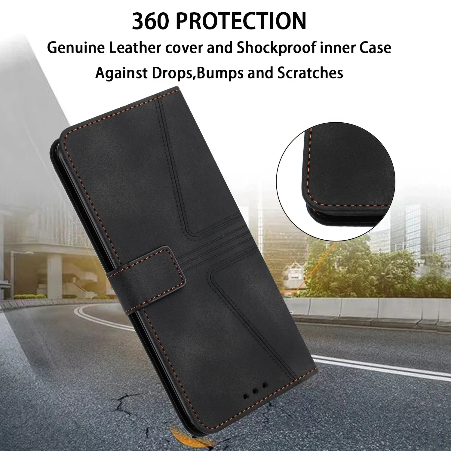 Wallet Flip Leather Case For Xiaomi Redmi Note 9s 10S 11S 12S 13 Pro 4G 5G 12C 10C 9C 10A 9A A1 A2 Plus A3 Prime POCO X5 Pro