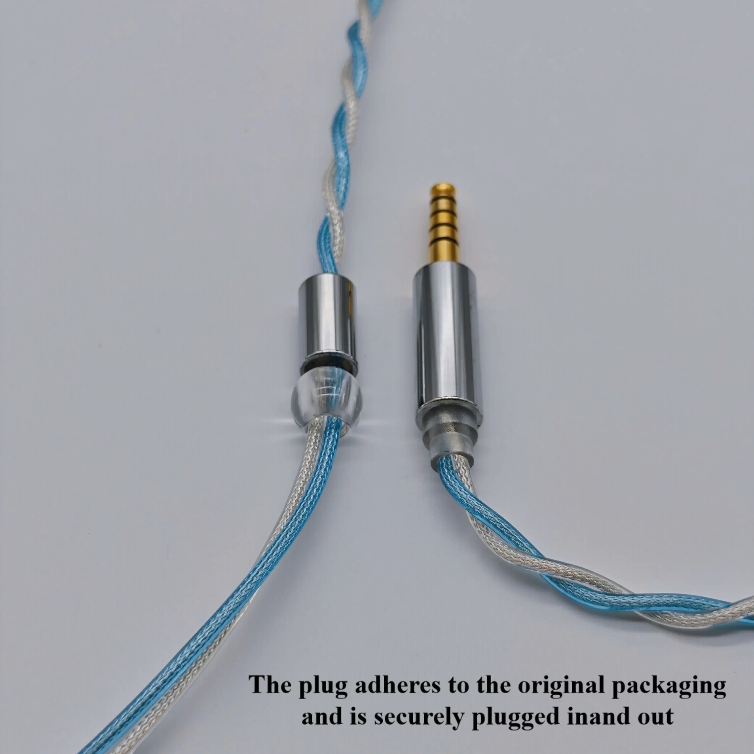 2-core cable for KZ AST zs10pro Zas as16 Zax ASX ZSX earphones, earphones, silver plated upgrade, 2.5, 4.4 Balance