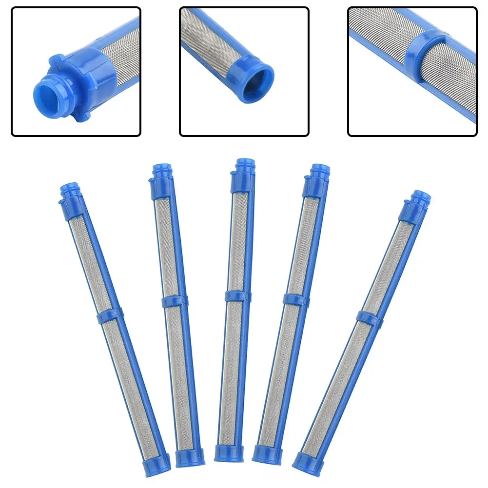 Improved Performance With 5 Pcs Spray For Guns And Pump Filters Set Stainless Steel Mesh Prevents Nozzle CloFor GFor GinFor G