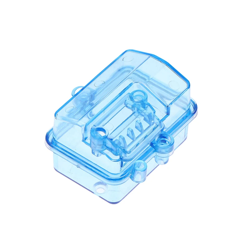 Hot 1Pcs Blue Plastic Waterproof Receiver Receiving Box For RC Car Remote Control Accesory