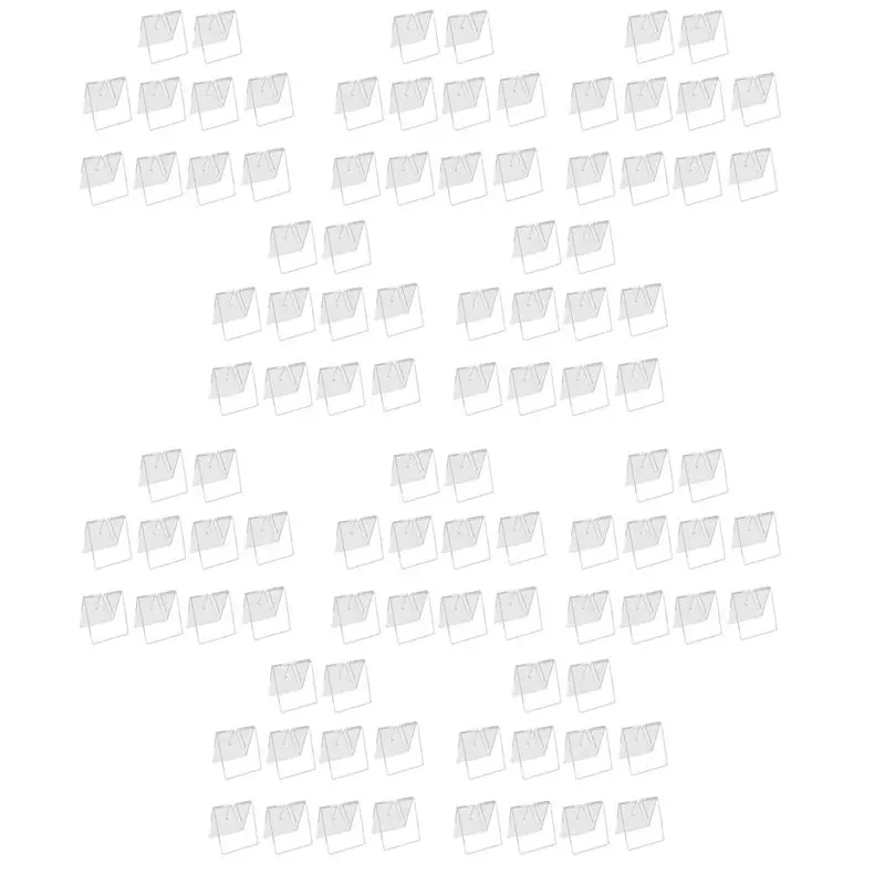 

WORTHOWN-80 шт. Прозрачные акриловые подставки для демонстрации ножей, складные держатели для ножей, витрина для карманных ножей