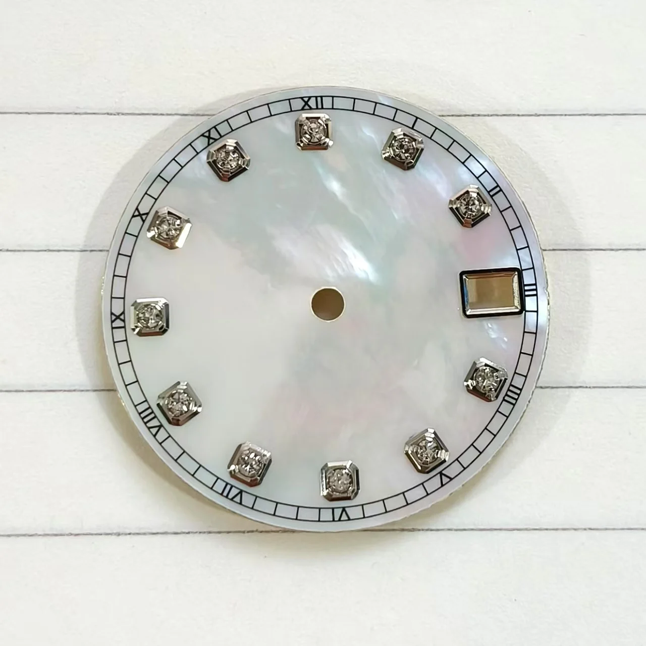 Watch Part 28.5MM Shell Dial Fit nh35 Automatic Movement